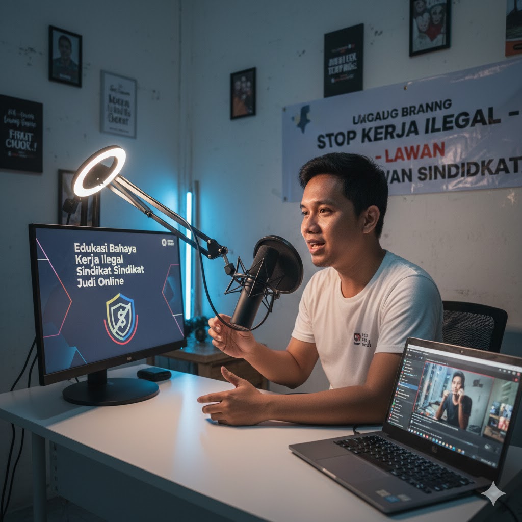 Mantan Pekerja Judol Jadi Content Creator: Edukasi Bahaya Kerja Ilegal